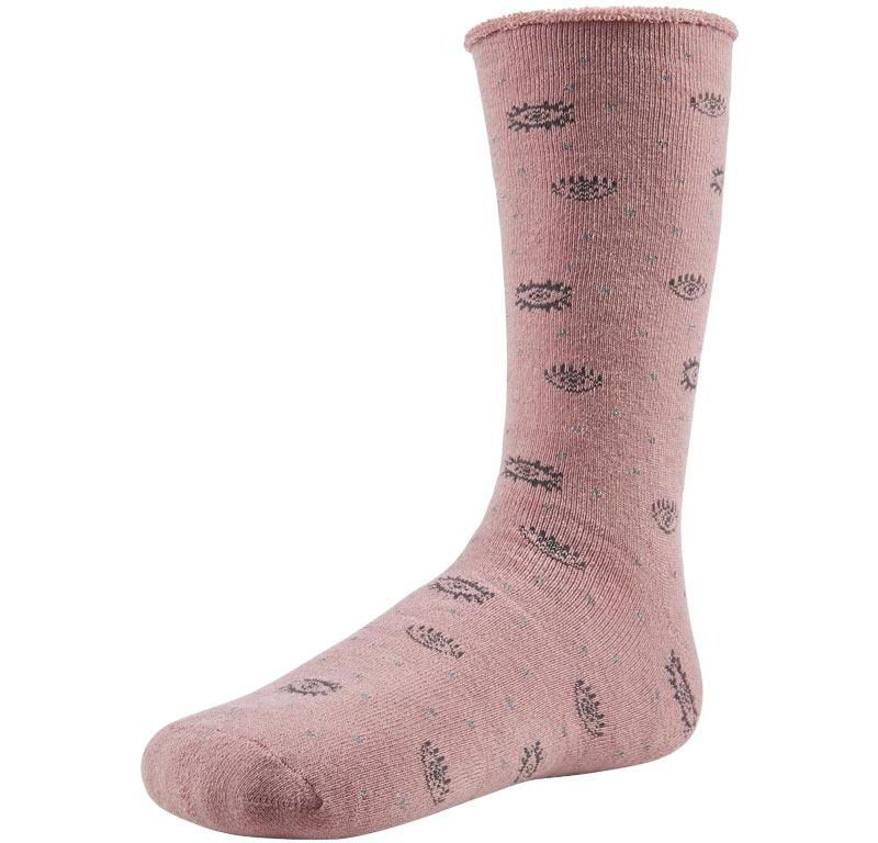 YSABEL MORA Κάλτσες ροζ με σχέδιο y12668-1